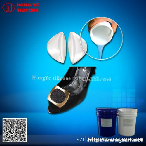 Addition cure silicone rubber for insole making